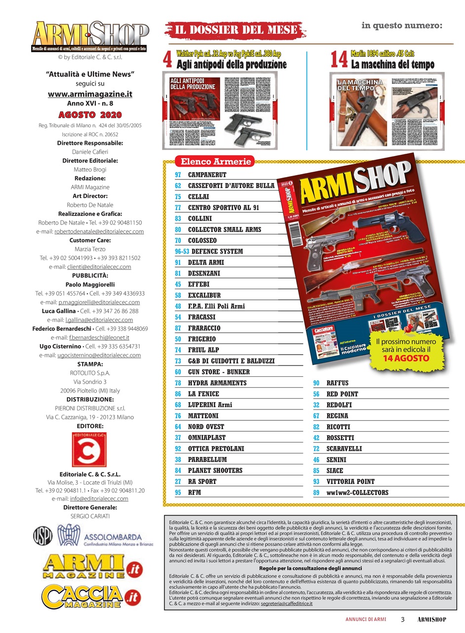 ARMI SHOP Preview Pages