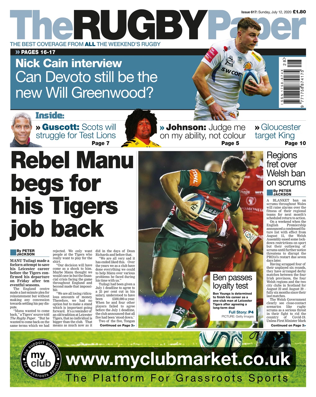 The Rugby Paper Preview Pages