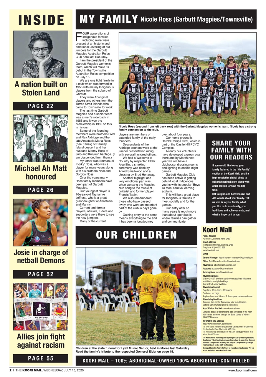 Koori Mail Preview Pages