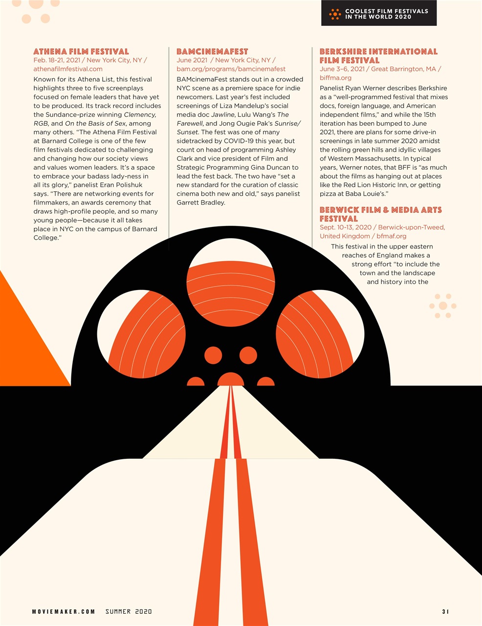 MovieMaker Magazine Preview Pages