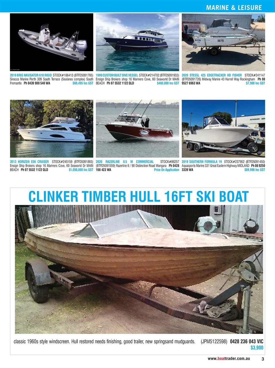 Boat Trader Australia Preview Pages