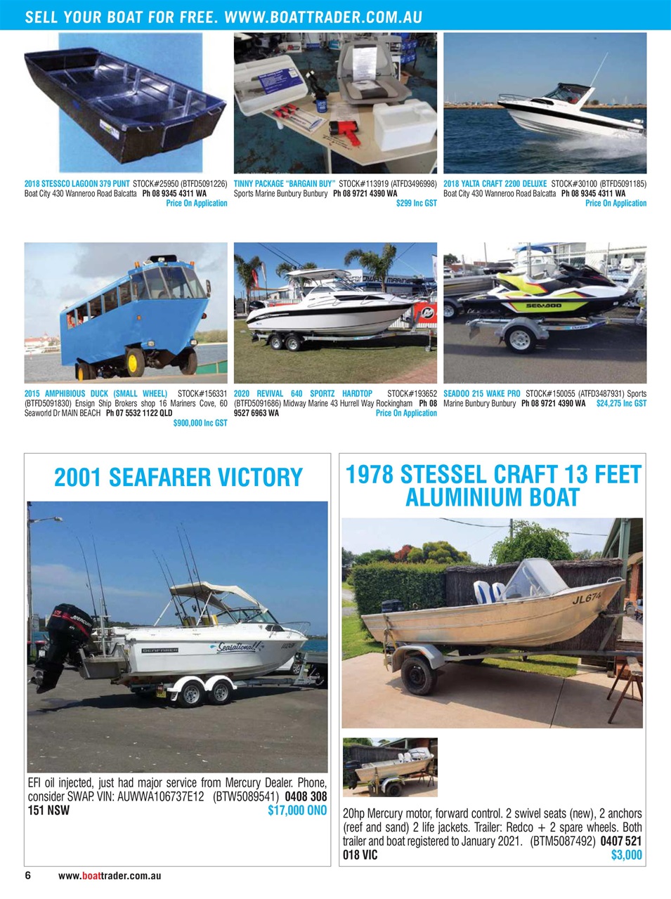 Boat Trader Australia Preview Pages