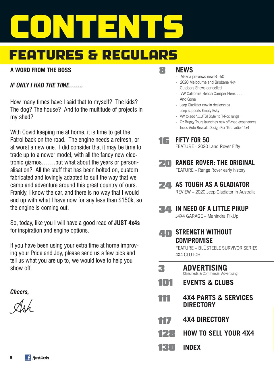 JUST 4X4S Preview Pages