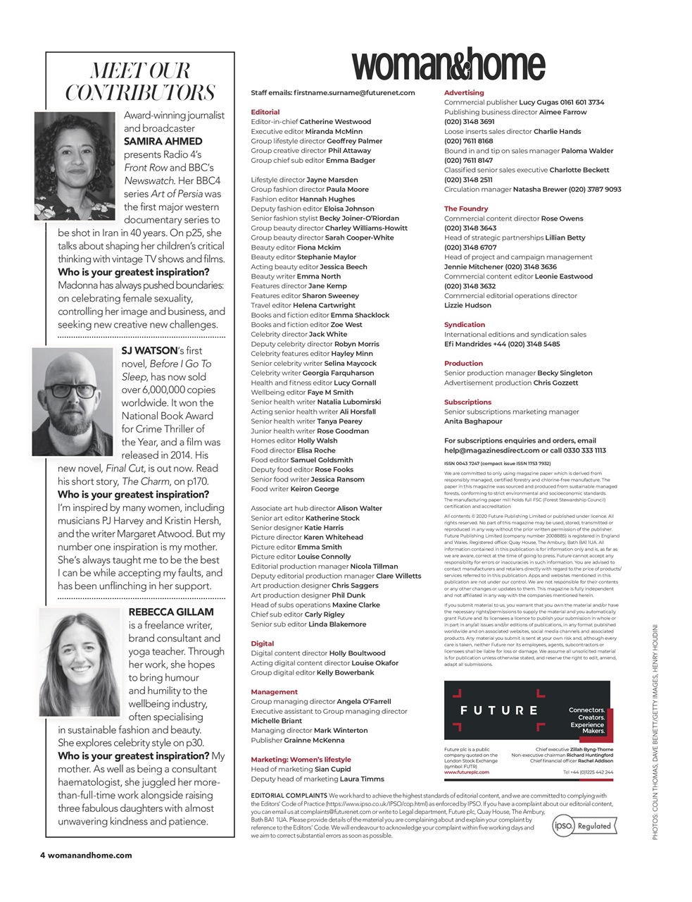 Woman & Home Preview Pages