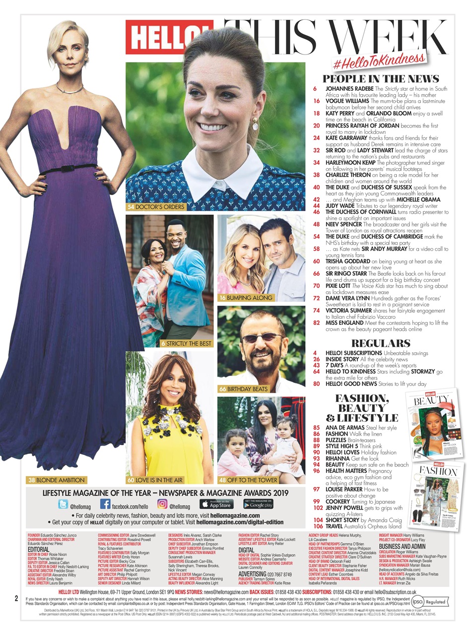 Hello! Magazine Preview Pages