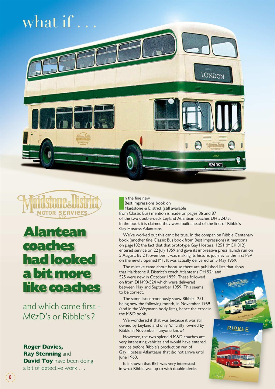 Classic Bus Preview Pages