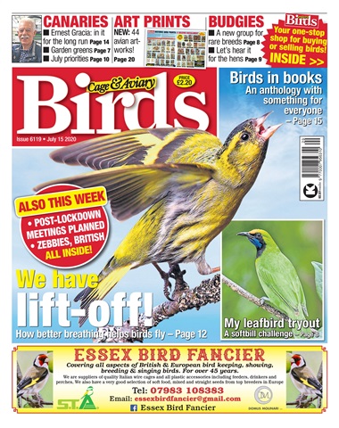 Cage & Aviary Birds issue 15/07/2020