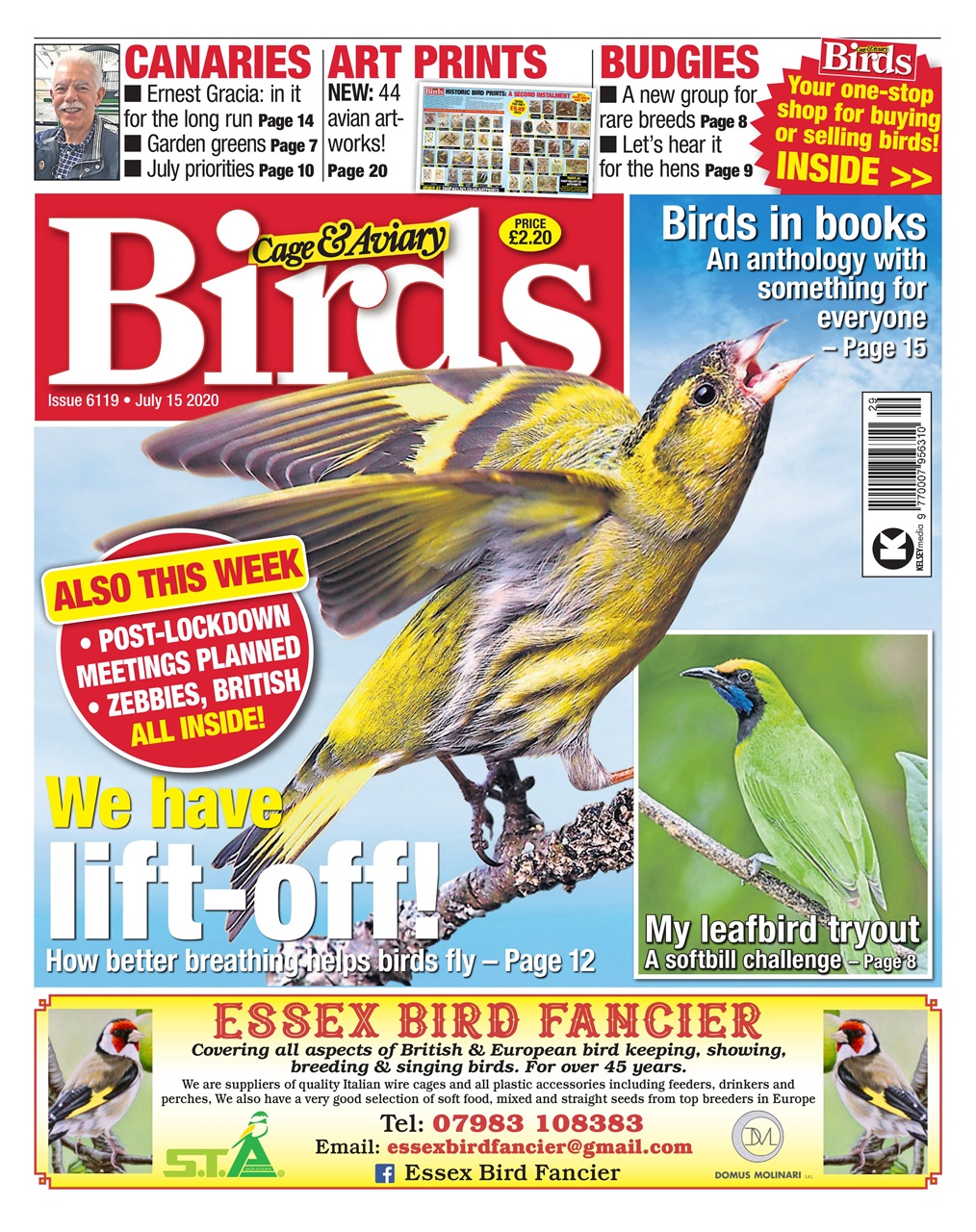 Cage & Aviary Birds Preview Pages