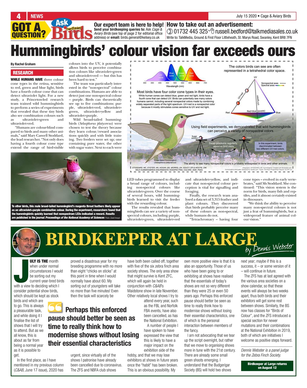 Cage & Aviary Birds Preview Pages