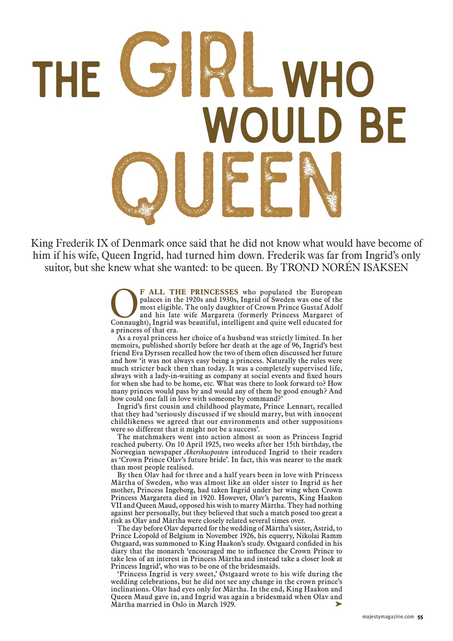 Majesty Magazine Preview Pages