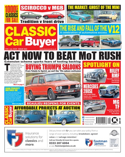 Classic Car Buyer issue 