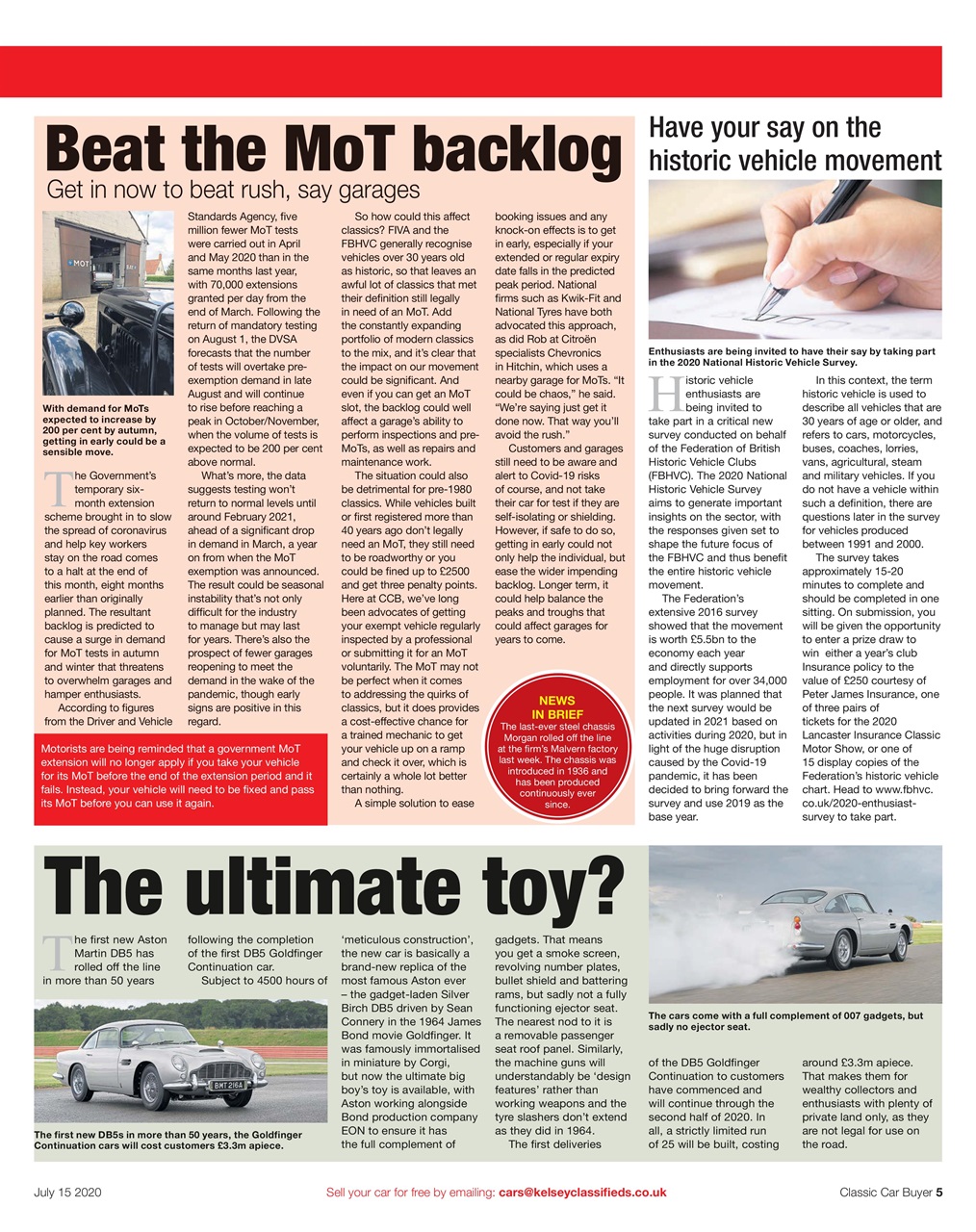 Classic Car Buyer Preview Pages