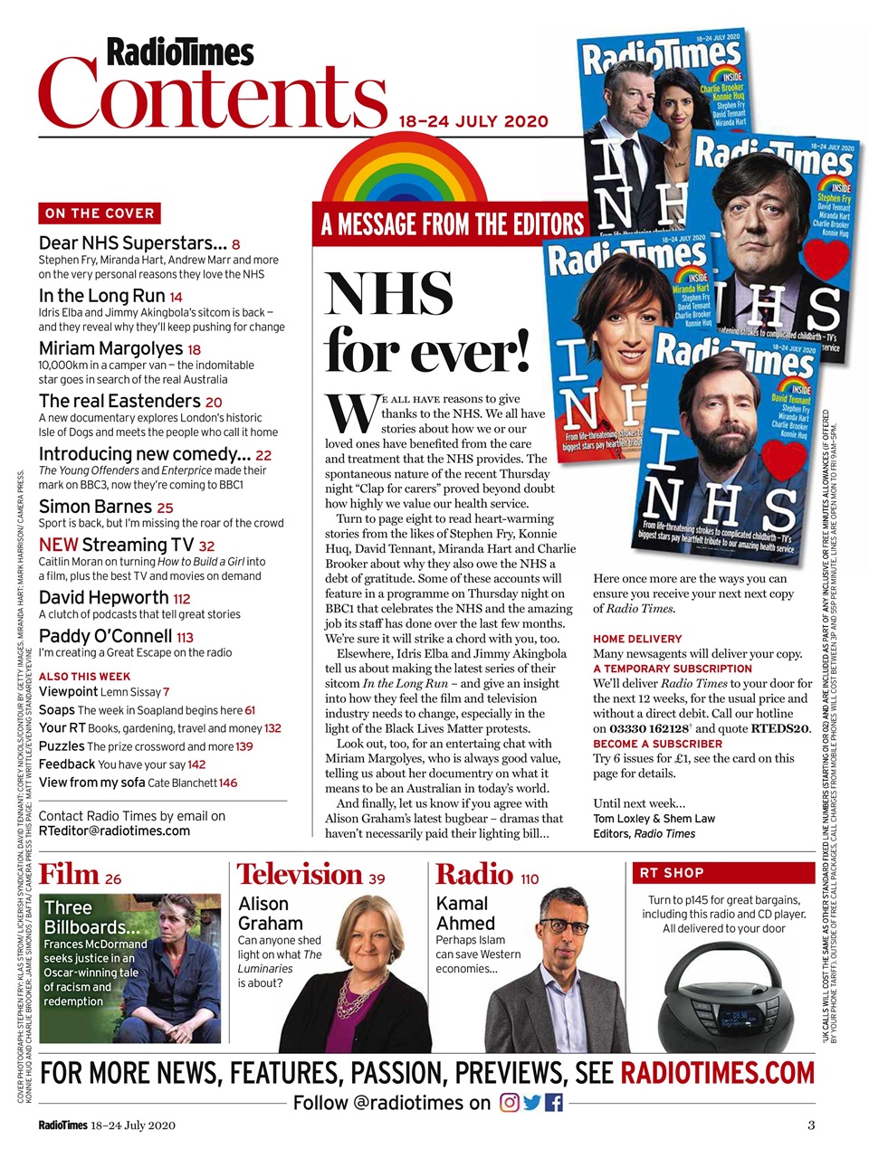 Radio Times Preview Pages