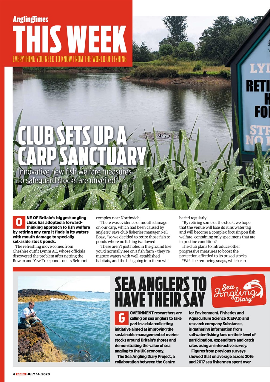 Angling Times Preview Pages