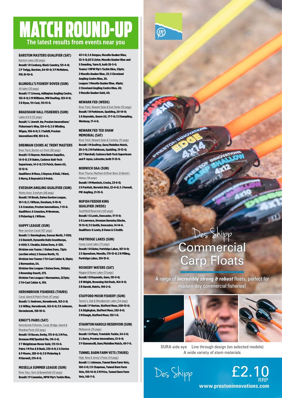 Angling Times Preview Pages