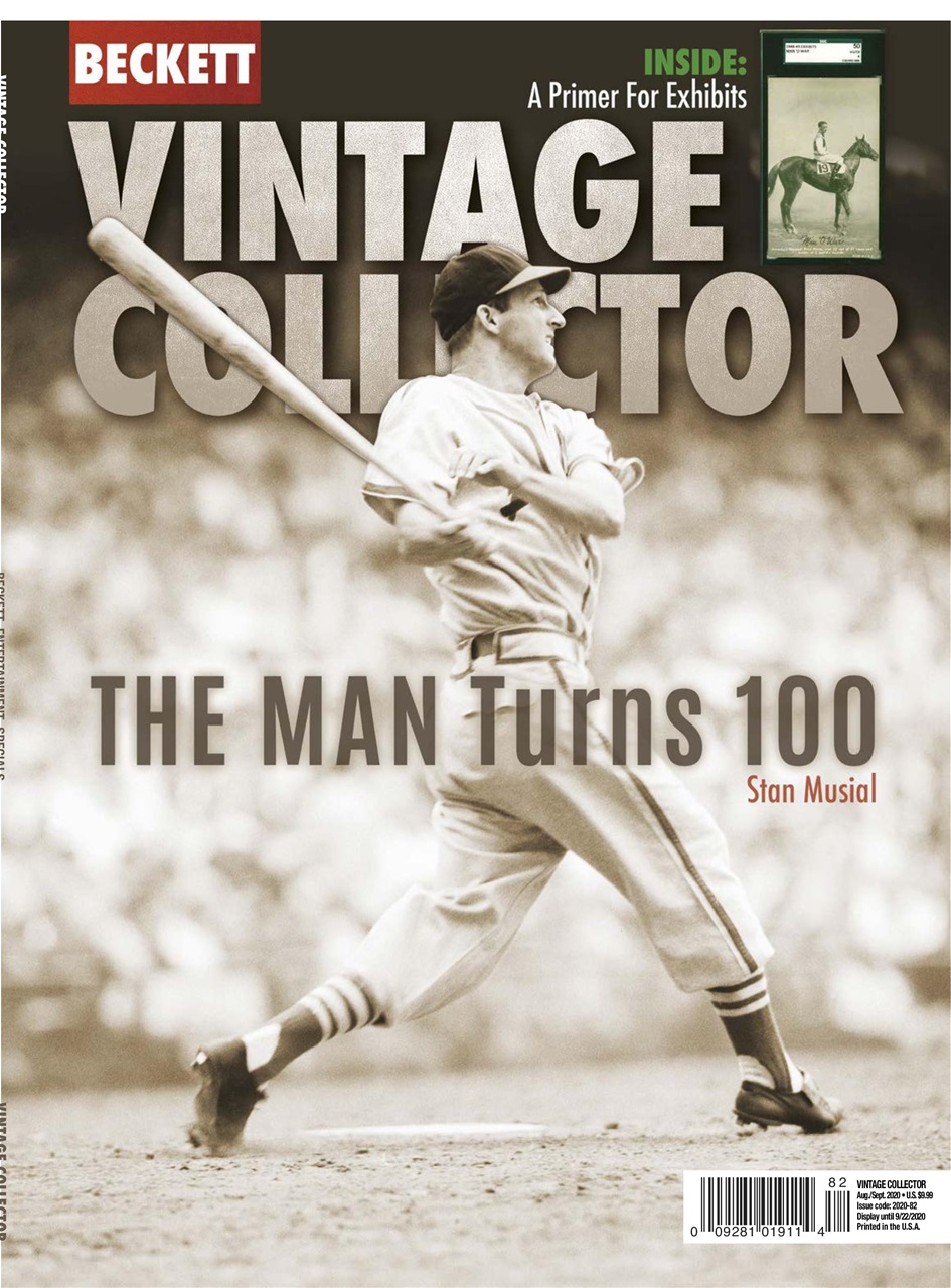 Beckett Vintage Collector Magazine Preview Pages