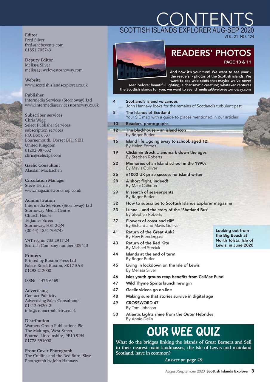 Scottish Islands Explorer Preview Pages