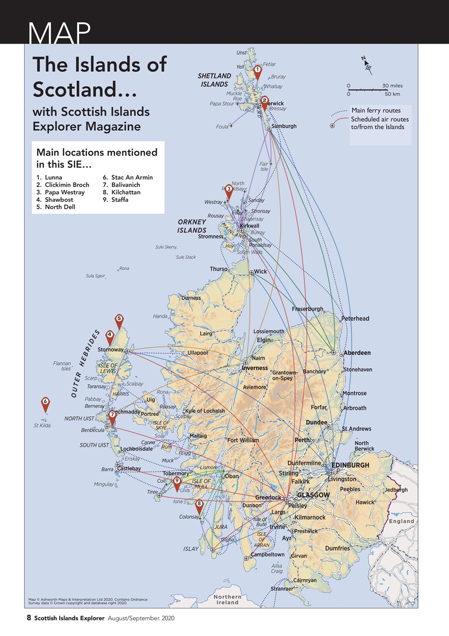 Scottish Islands Explorer Preview Pages