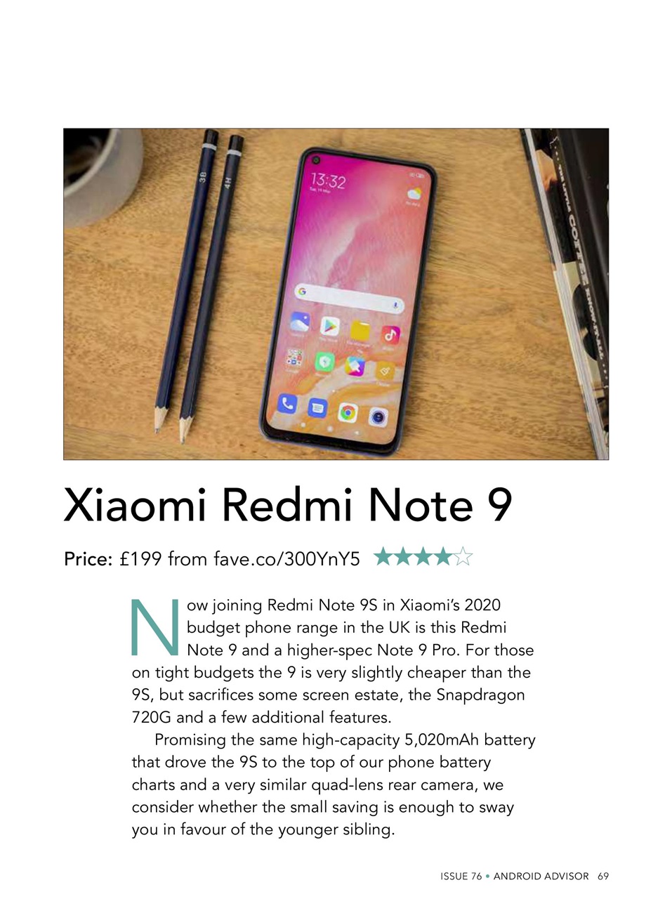 Android Advisor Preview Pages