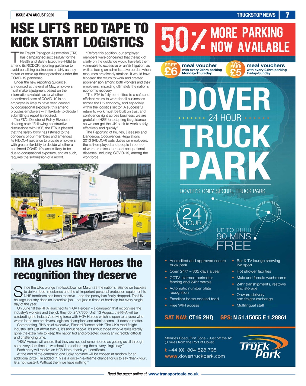 Truckstop News Preview Pages
