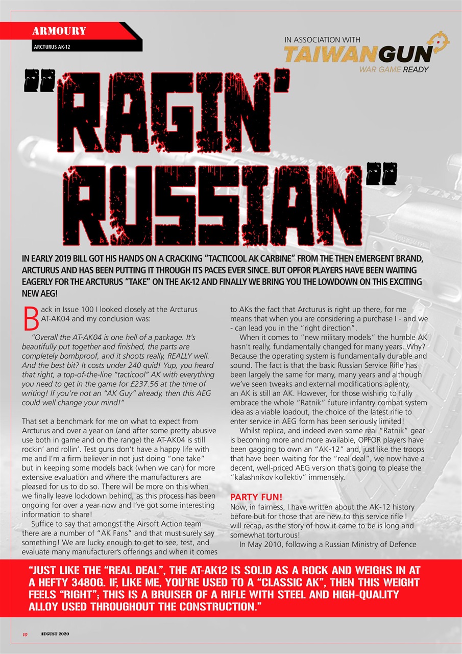 Airsoft Action Preview Pages