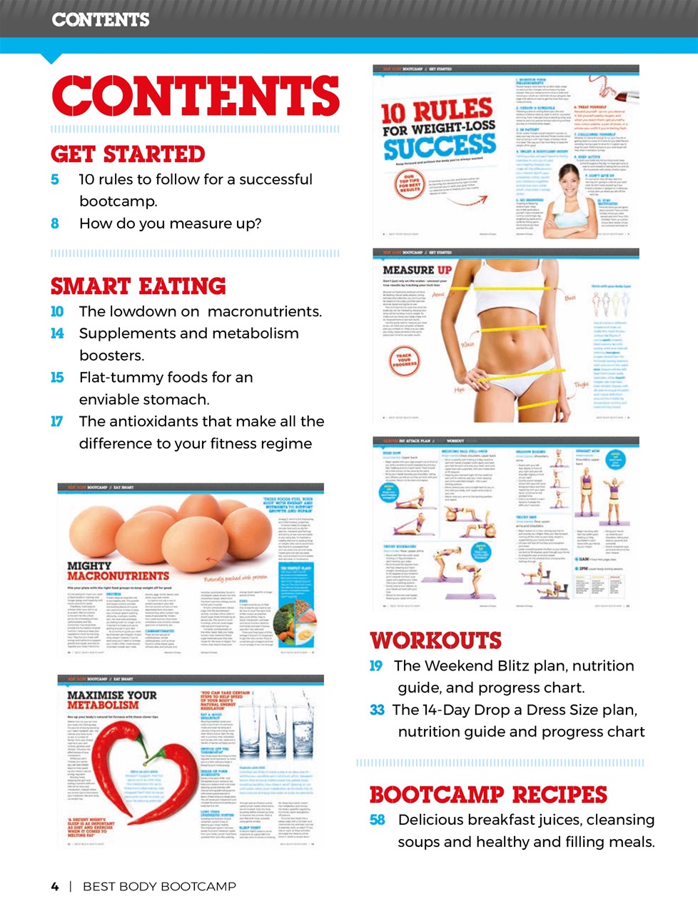 Slim Fit & Healthy Preview Pages