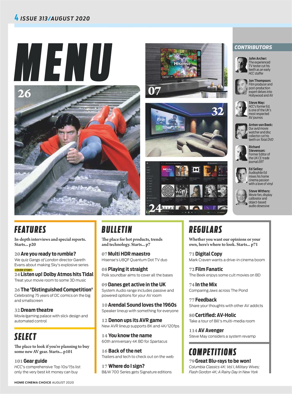 Home Cinema Choice Preview Pages
