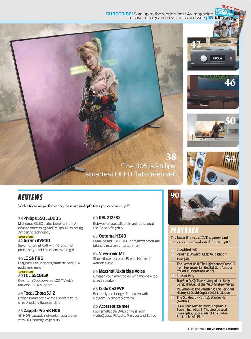 Home Cinema Choice Preview Pages