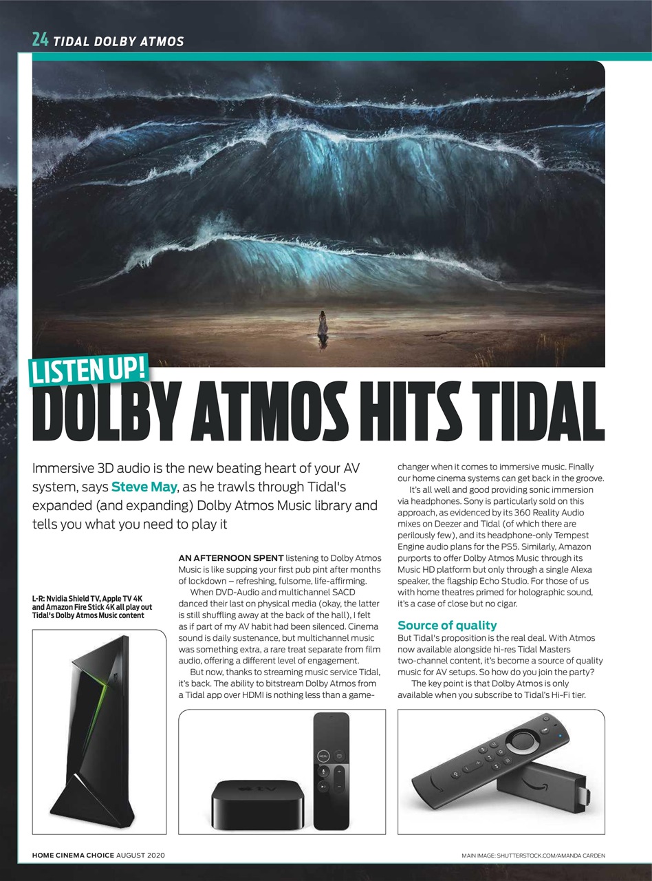 Home Cinema Choice Preview Pages