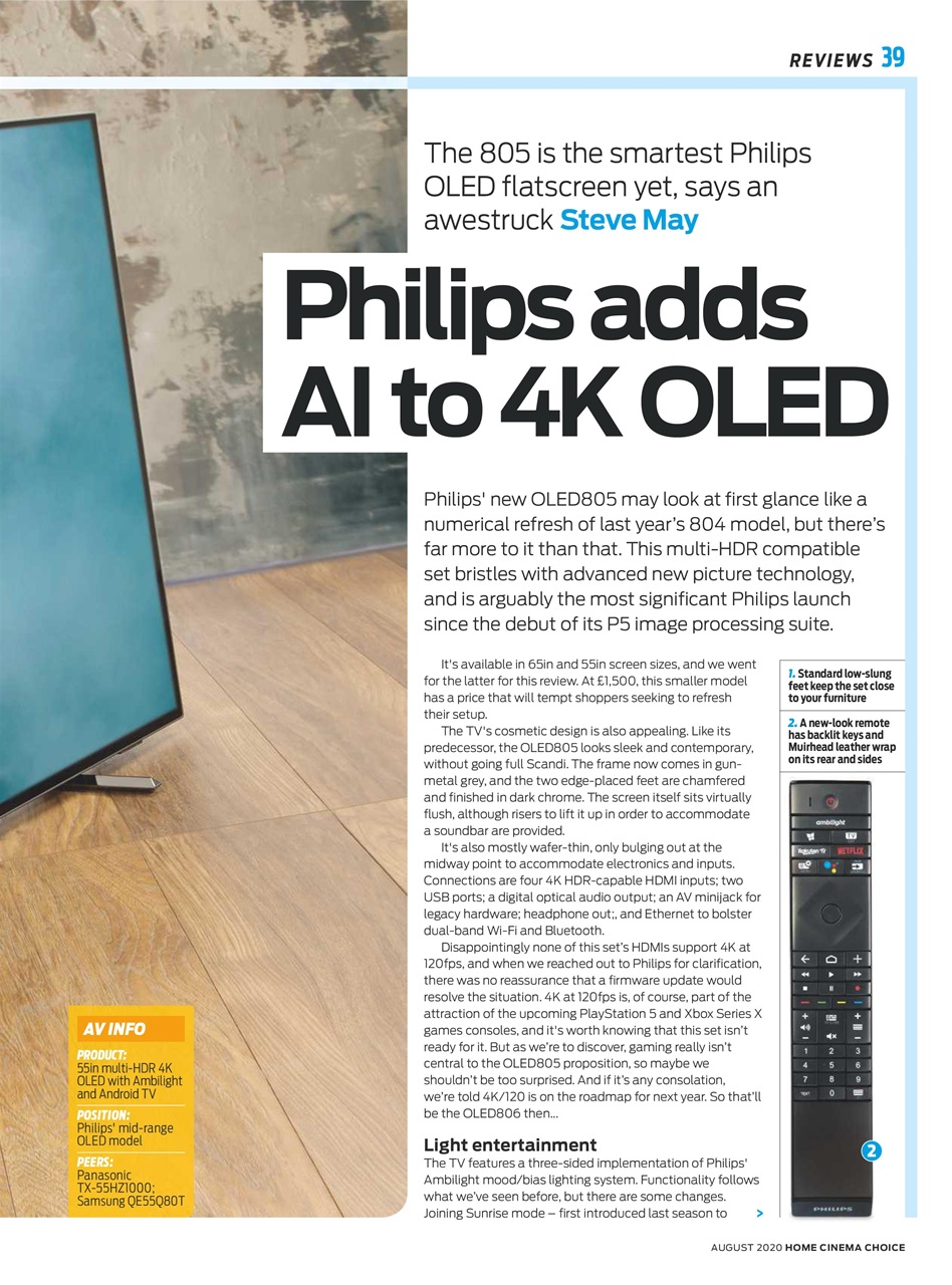 Home Cinema Choice Preview Pages