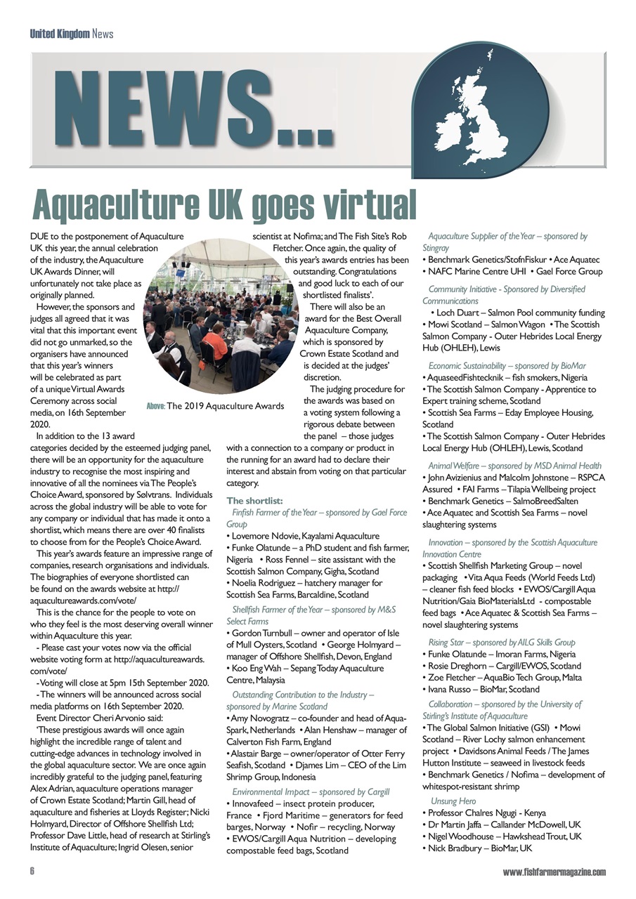 Fish Farmer Magazine Preview Pages