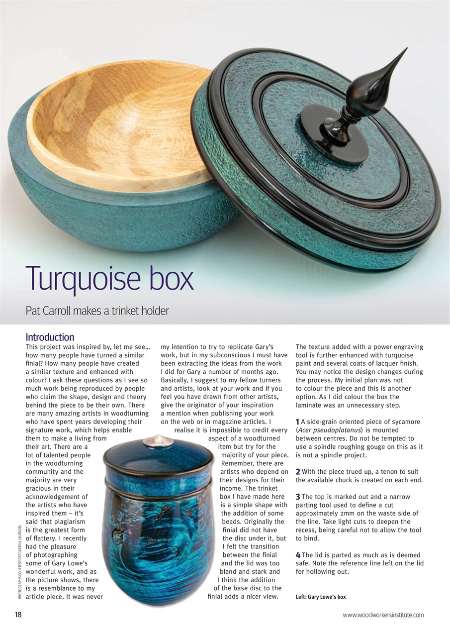 Woodturning Preview Pages