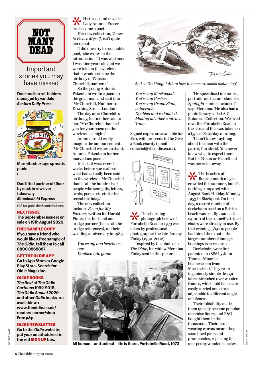 The Oldie Preview Pages