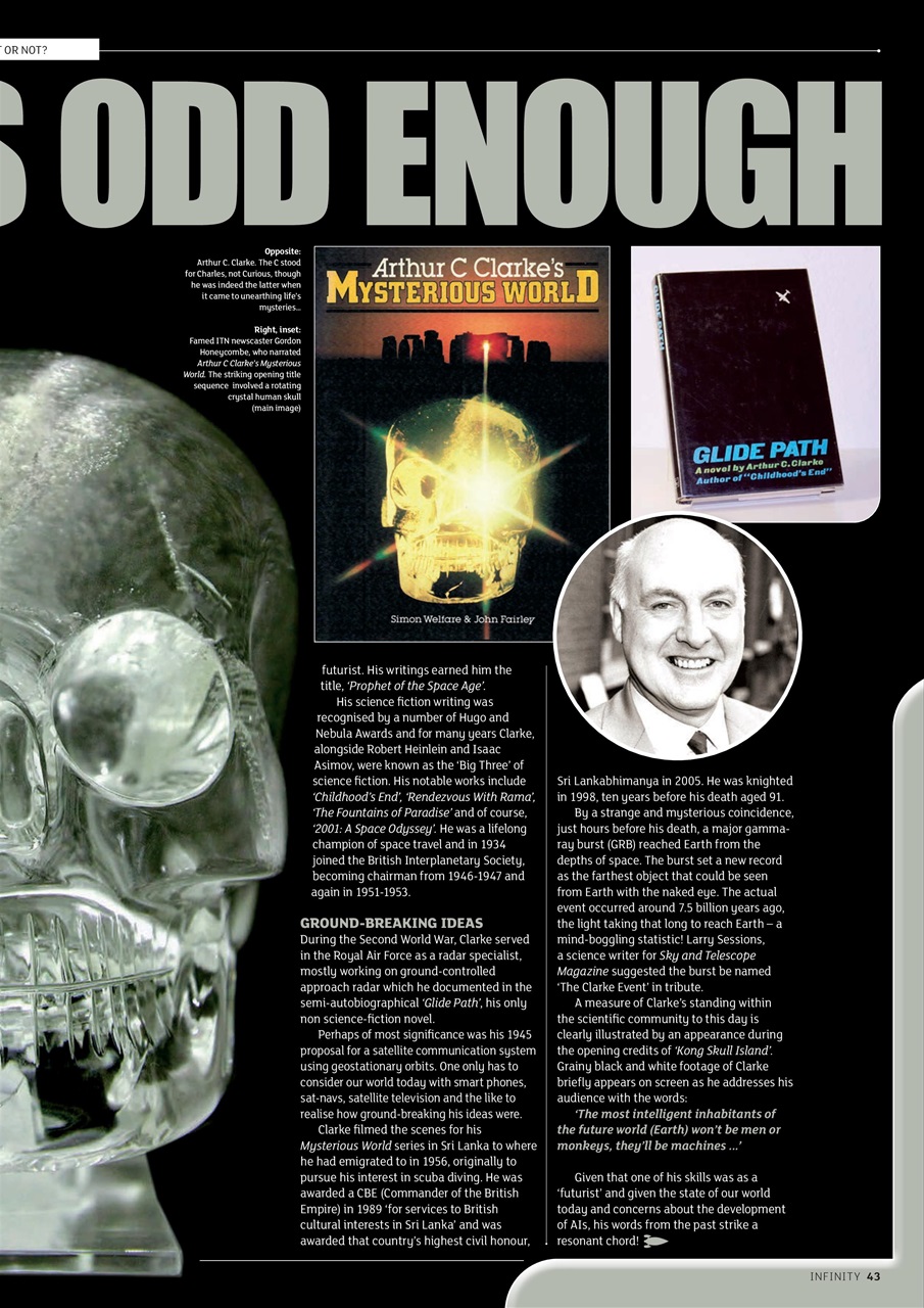 Infinity Magazine Preview Pages