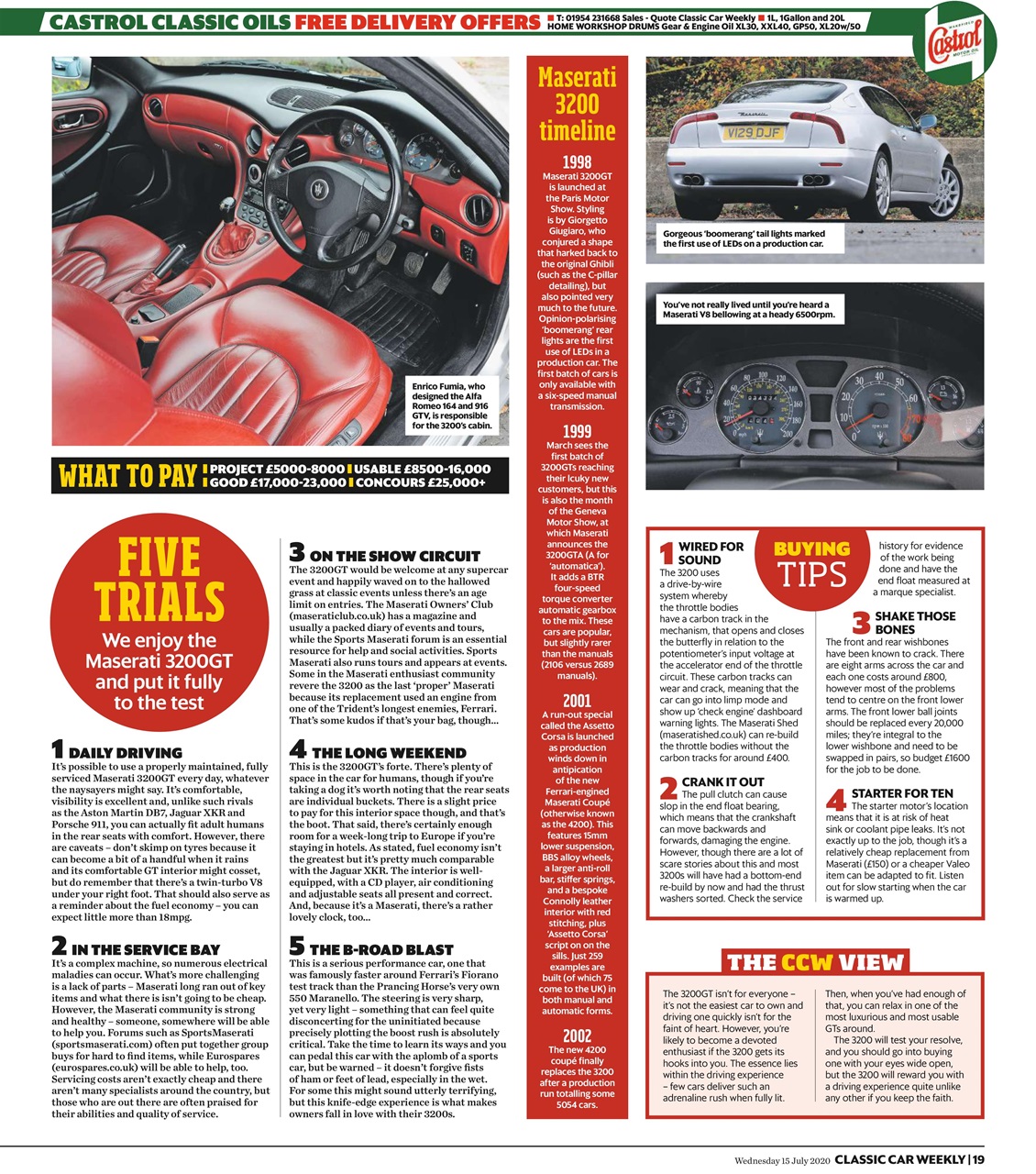 Classic Car Weekly Preview Pages
