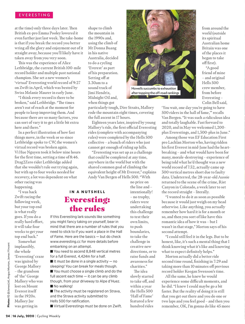 Cycling Weekly Preview Pages