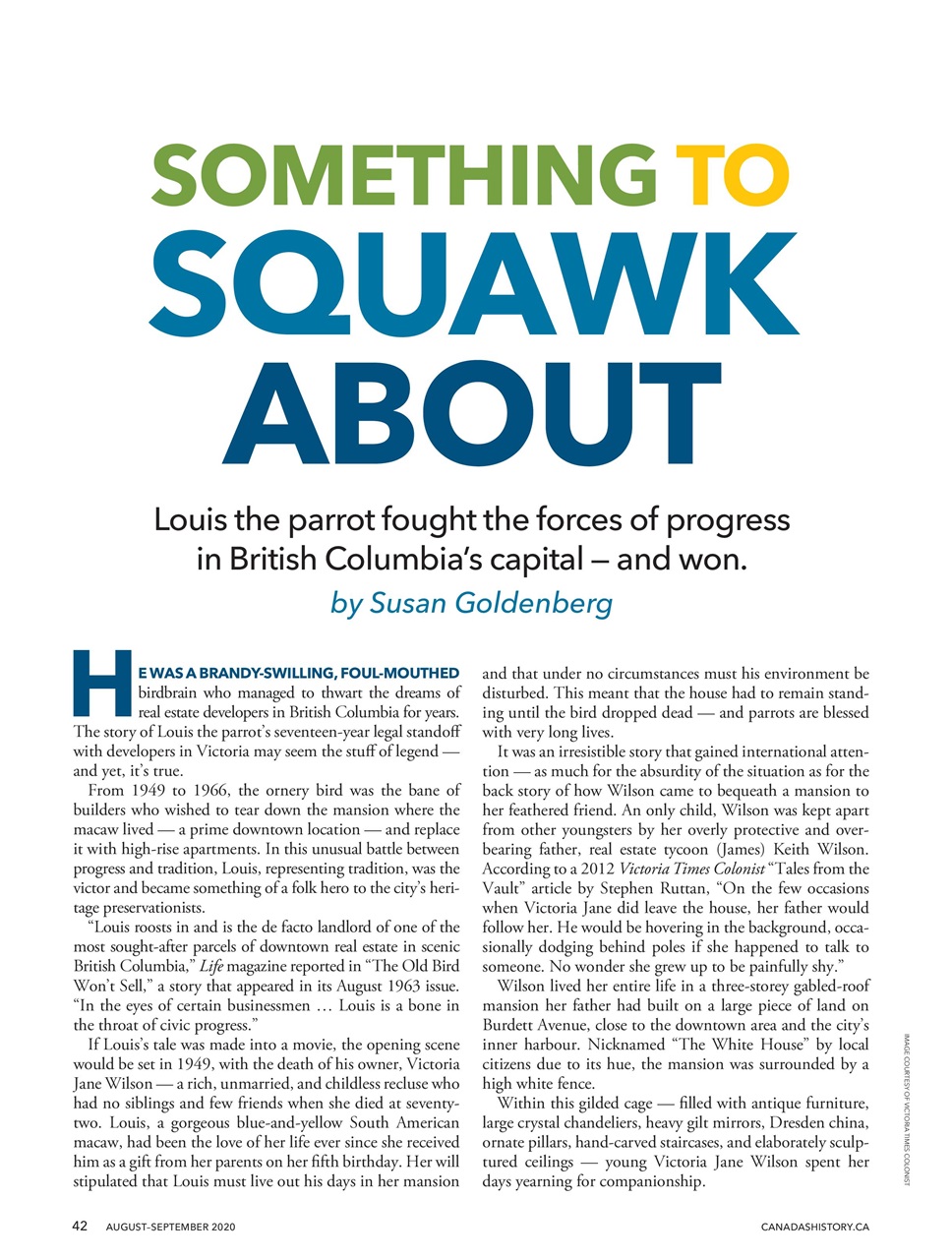 Canada's History Preview Pages