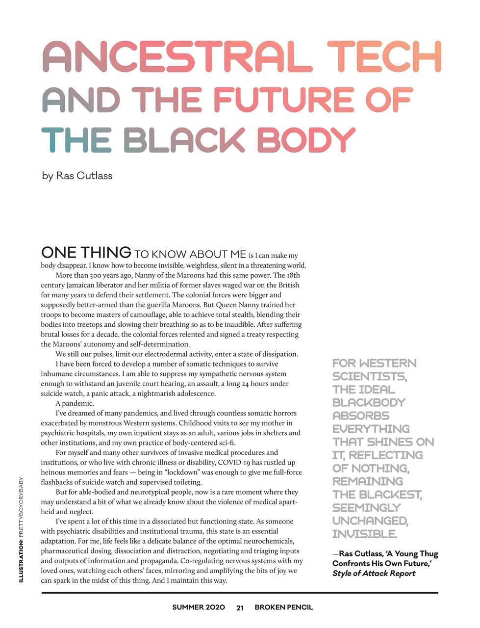 Broken Pencil Preview Pages