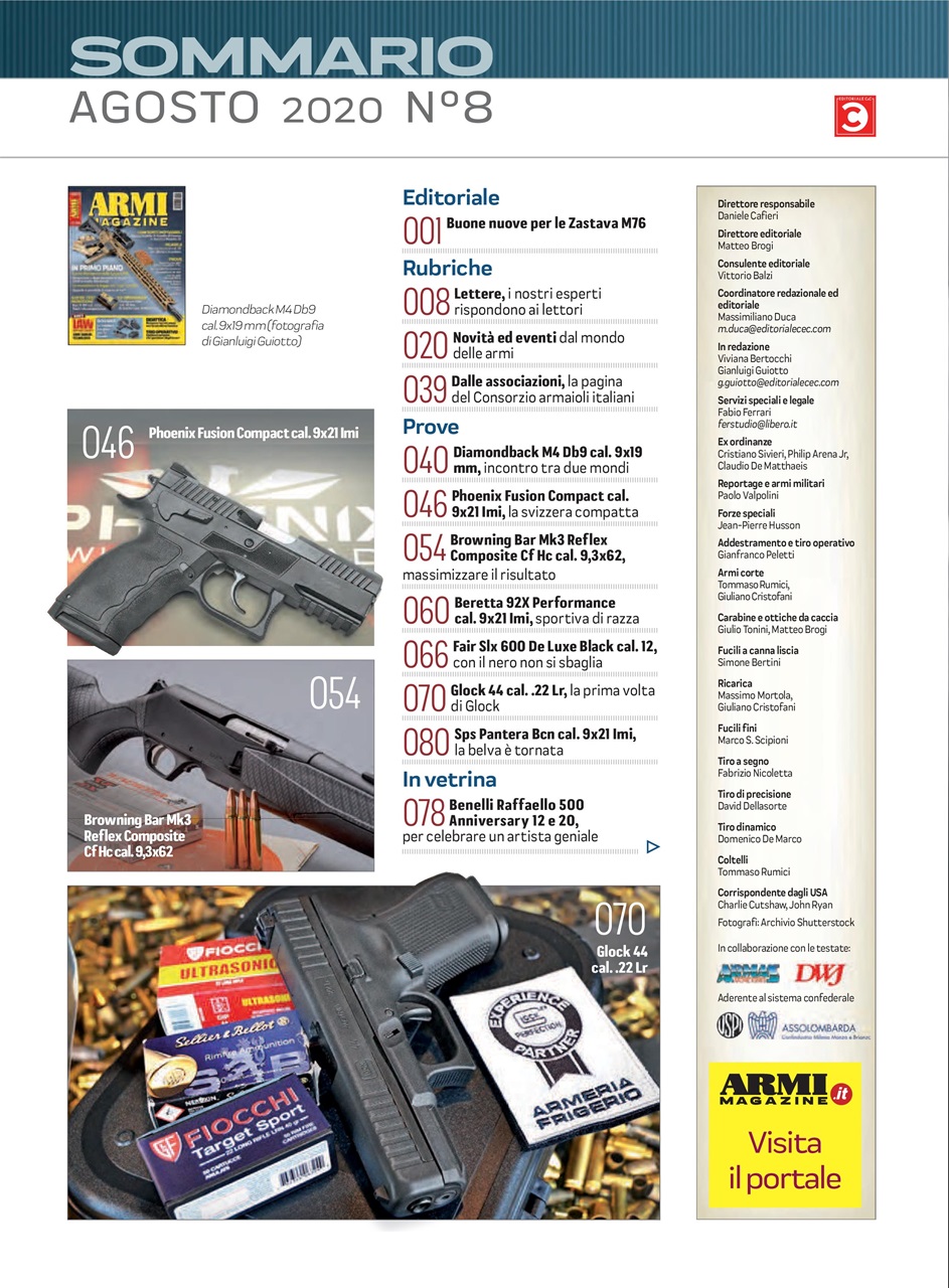 ARMI MAGAZINE Preview Pages