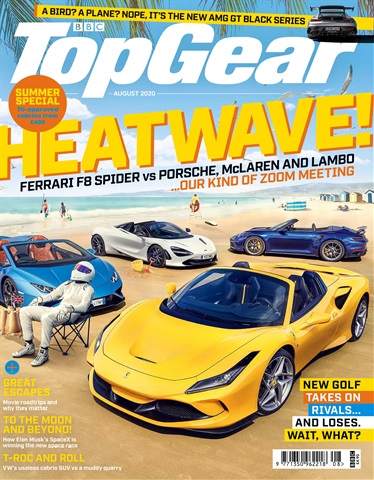 BBC Top Gear Magazine issue August 2020