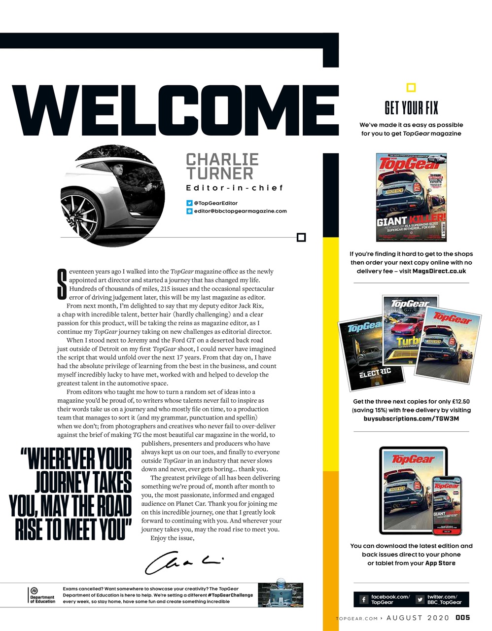 BBC Top Gear Magazine Preview Pages