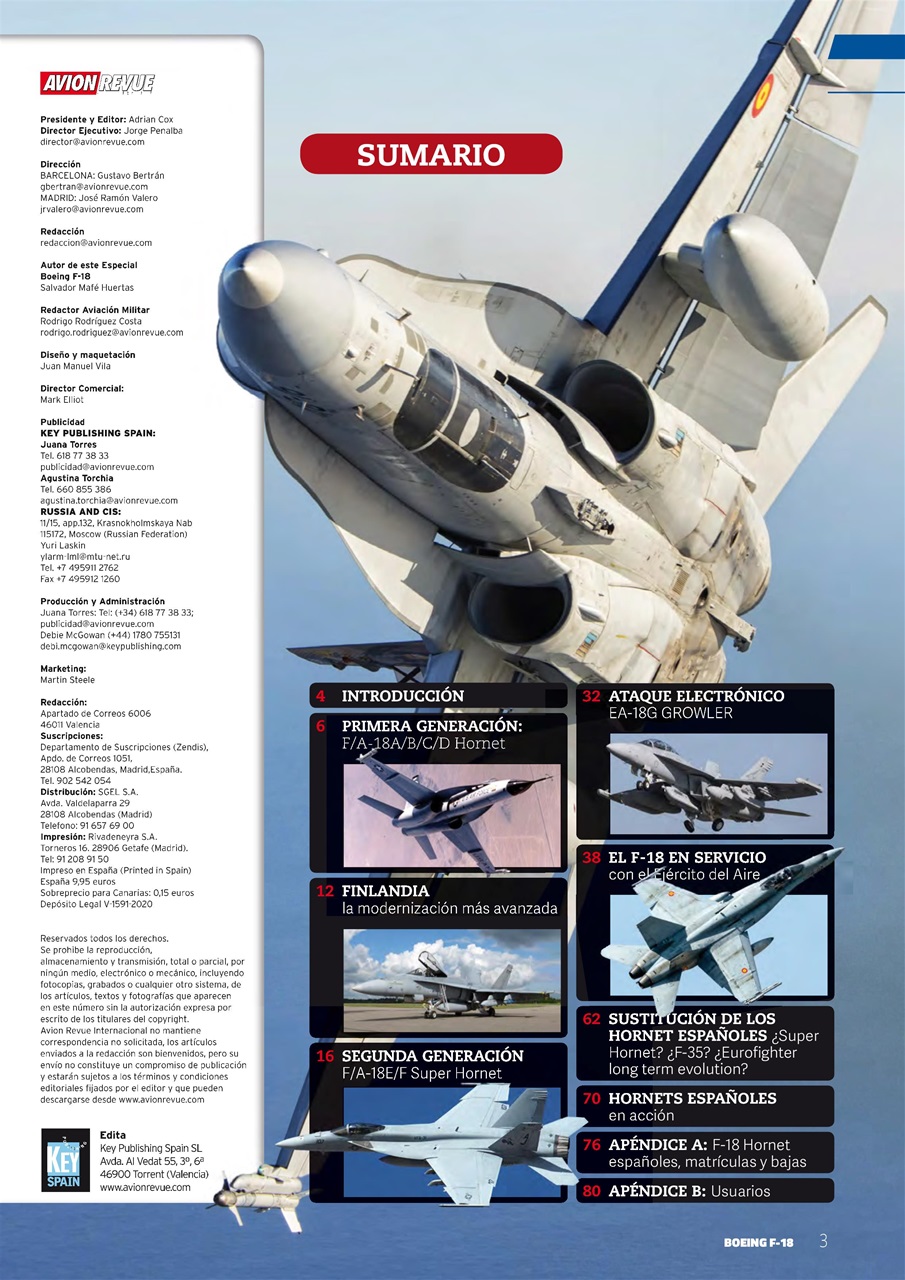 Avion Revue Internacional Preview Pages