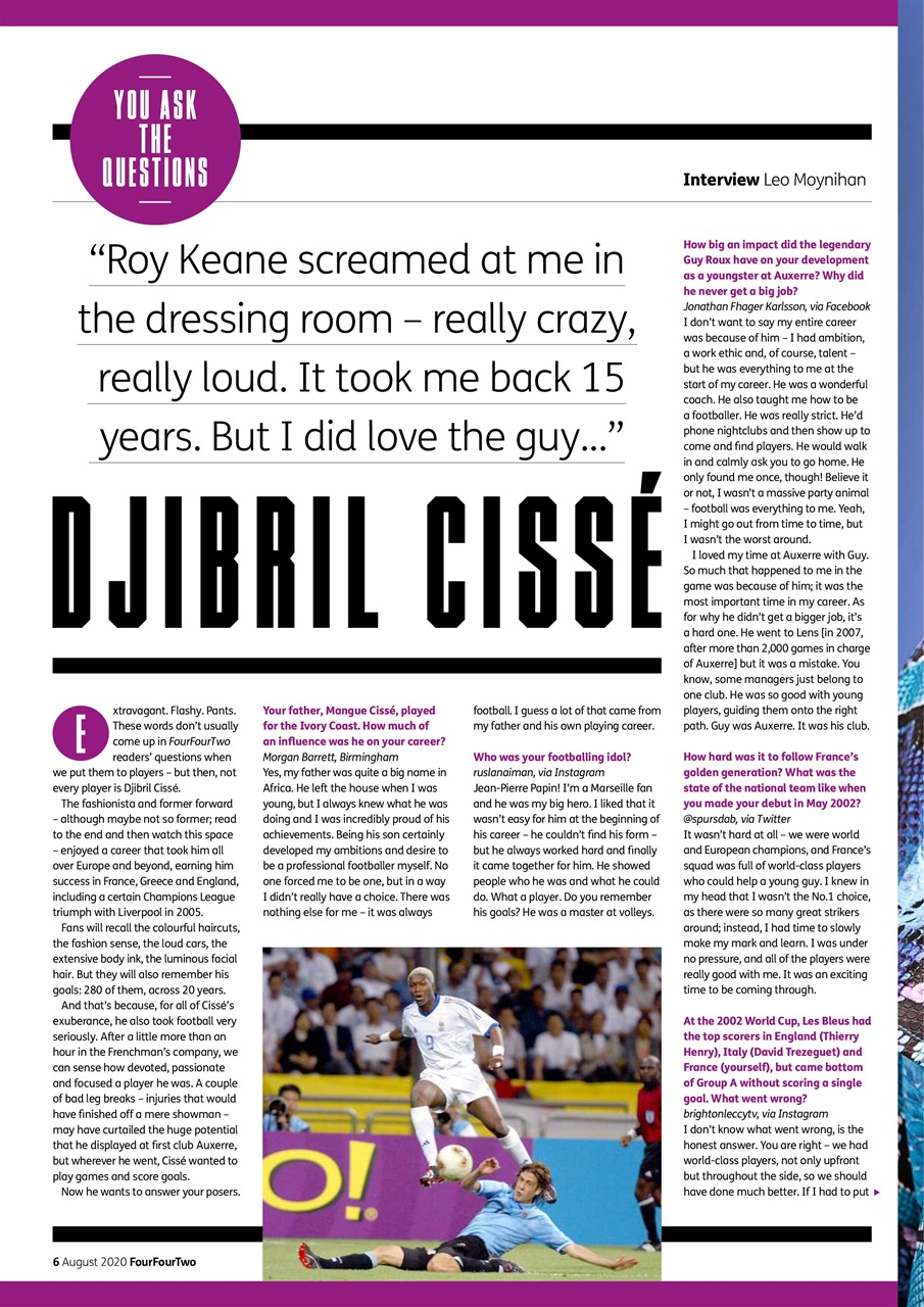 FourFourTwo Preview Pages