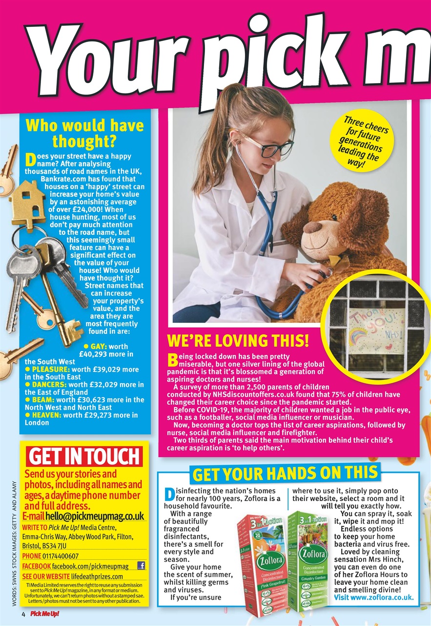 Pick Me Up Preview Pages