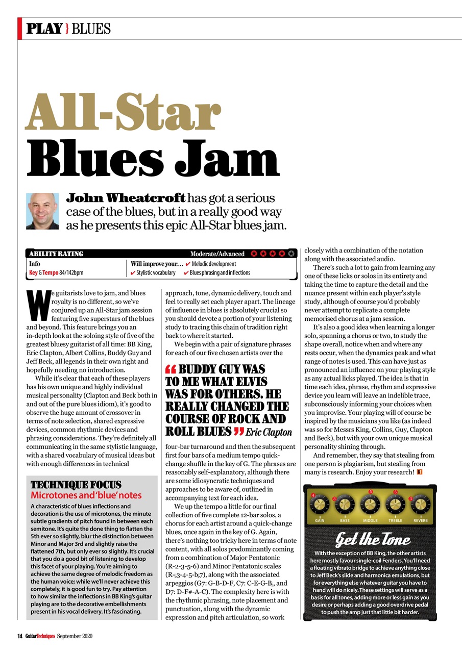 Guitar Techniques Preview Pages