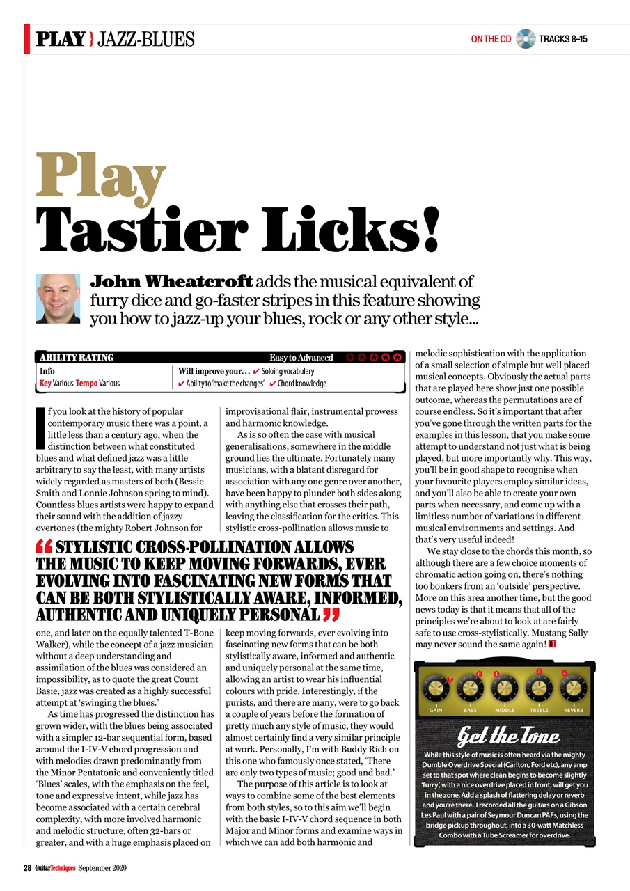 Guitar Techniques Preview Pages