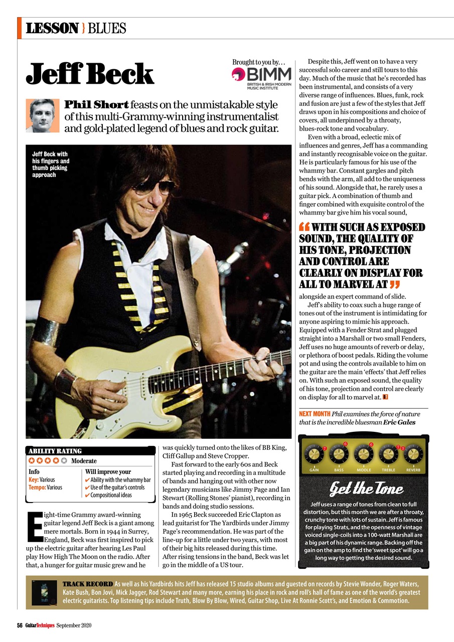 Guitar Techniques Preview Pages