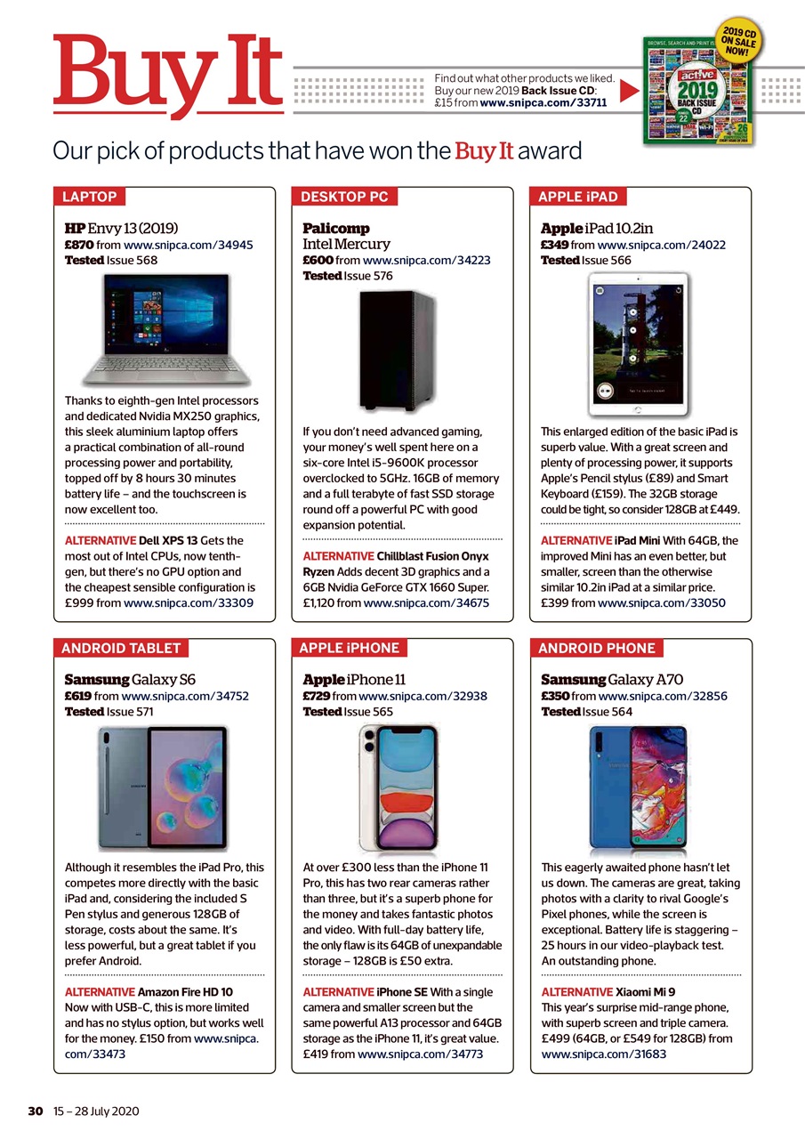 Computer Active Preview Pages