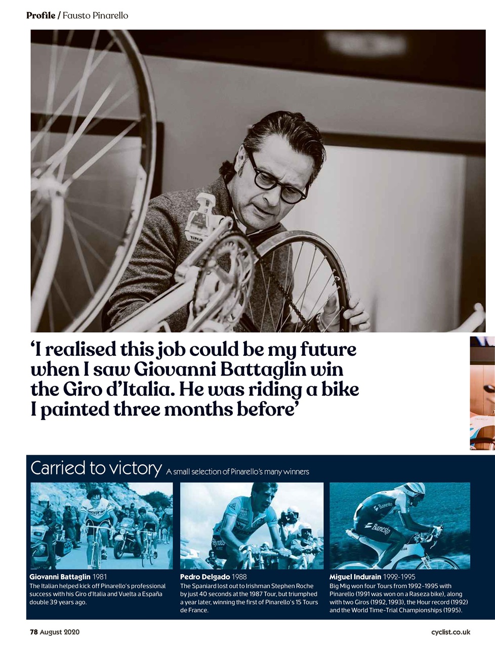 Cyclist Preview Pages