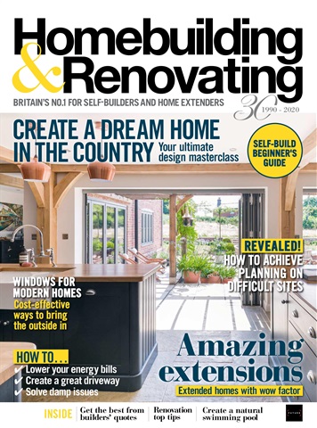 Homebuilding & Renovating Magazine issue September 2020
